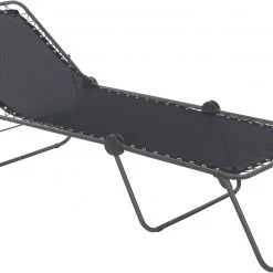 Meilleur prix 🔔 Lafuma Mobilier Siesta Lit solaire, noir 🔥