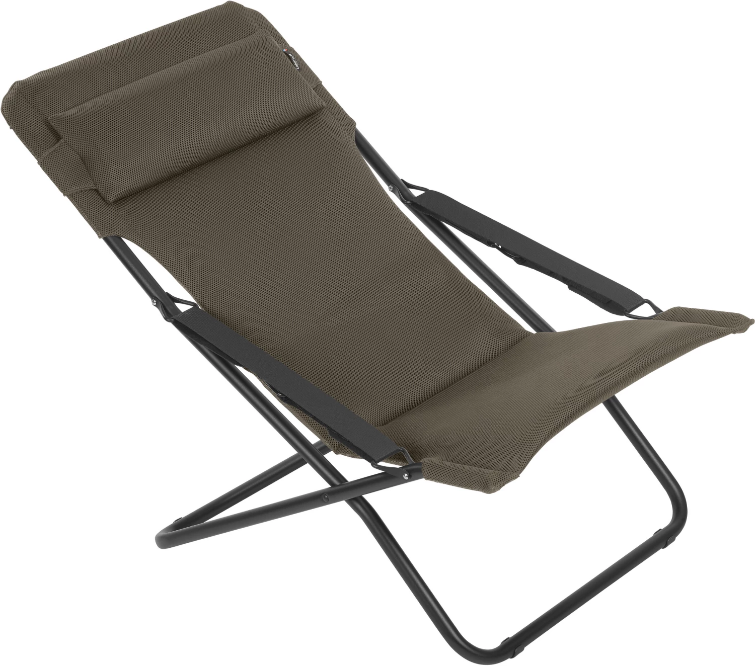 Nouveau 🧨 Lafuma Mobilier Transabed Bain de soleil Air Comfort, noir ❤️ 1 Nouveau 🧨 Lafuma Mobilier Transabed Bain de soleil Air Comfort, noir ❤️