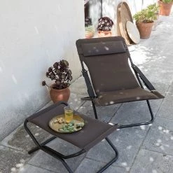 Nouveau 🧨 Lafuma Mobilier Transabed Bain de soleil Air Comfort, noir ❤️ 7 Nouveau 🧨 Lafuma Mobilier Transabed Bain de soleil Air Comfort, noir ❤️ -Meubles de camping Soldes lafuma mobilier transabed liegestuhl air comfort taupe 4