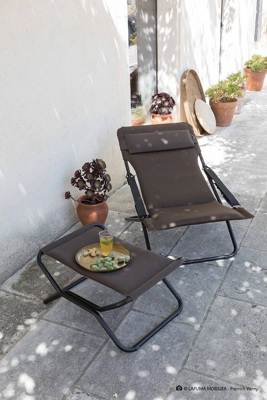 Nouveau 🧨 Lafuma Mobilier Transabed Bain de soleil Air Comfort, noir ❤️ 4 Nouveau 🧨 Lafuma Mobilier Transabed Bain de soleil Air Comfort, noir ❤️ – Image 4