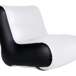 Sortie ⭐ Nortik Residair Chaise Gonflable, rouge/noir 🎉