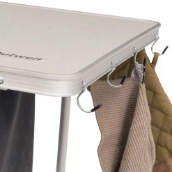 Coupon 😍 Outwell Andros Table de cuisine, noir/blanc 🌟 -Meubles de camping Soldes outwell andros kitchen table black 3