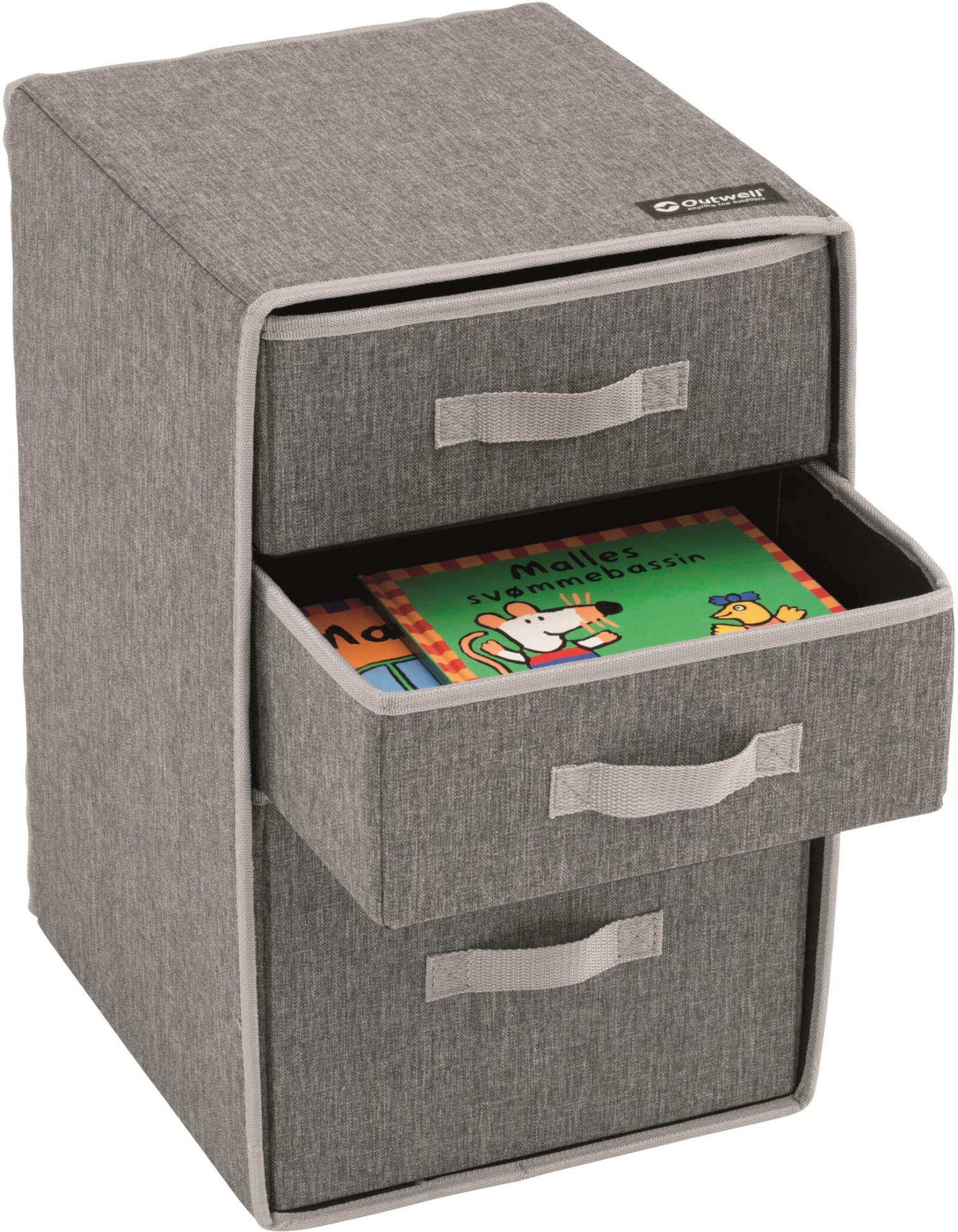 Offres 😍 Outwell Barmouth Table de chevet, gris 🥰 3 Offres 😍 Outwell Barmouth Table de chevet, gris 🥰 – Image 3