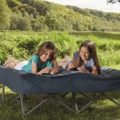 Meilleure affaire 😀 Outwell Centuple lit de camp Double, bleu ⌛ -Meubles de camping Soldes outwell centuple mat double blue 6