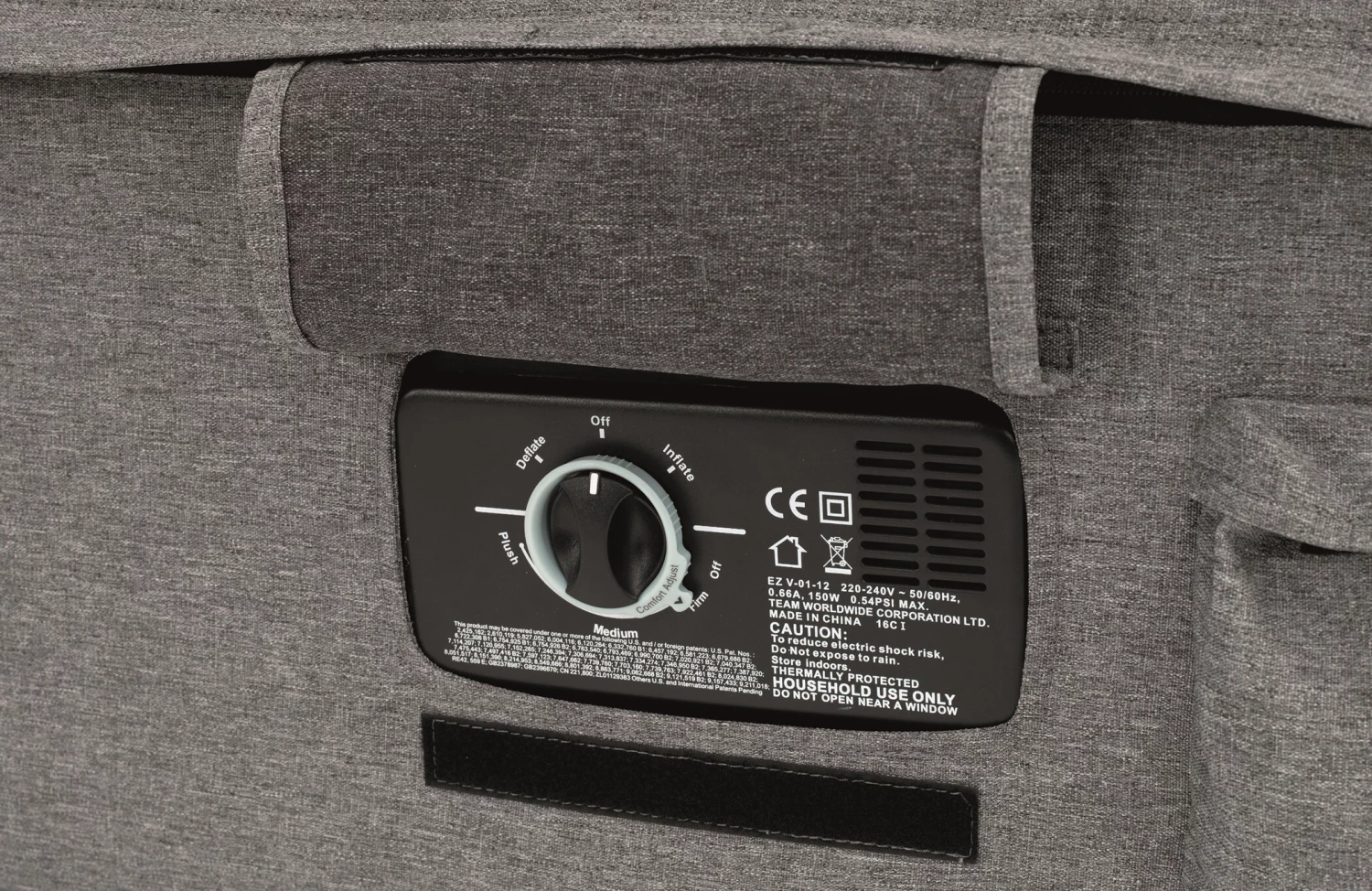 Promo 💯 Outwell Lake Huron Siège gonflable, gris ✨ 2 Promo 💯 Outwell Lake Huron Siège gonflable, gris ✨ – Image 2