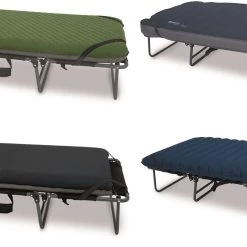 Vente flash 😉 Outwell Tostado Lit pliable, noir 😀 -Meubles de camping Soldes outwell tostado foldable bed black 3