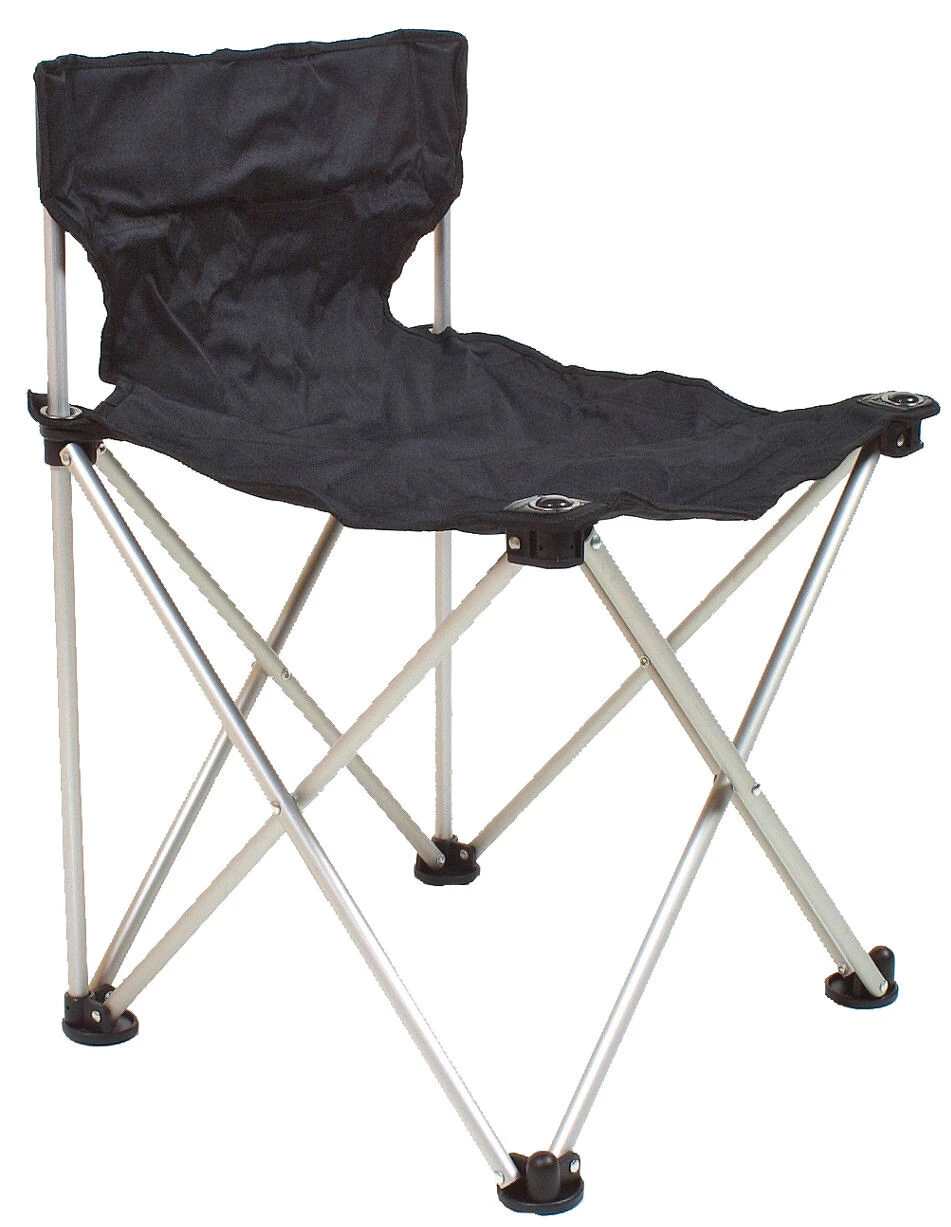 Vente flash 🌟 Basic Nature Standard Chaise de camping, noir 🥰 1 Vente flash 🌟 Basic Nature Standard Chaise de camping, noir 🥰