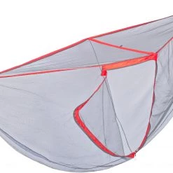 Vente flash 👍 Sea to Summit Hammock Bug Net, noir/rouge ✨