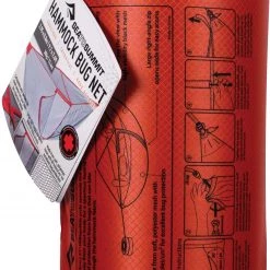 Vente flash 👍 Sea to Summit Hammock Bug Net, noir/rouge ✨ -Meubles de camping Soldes sea to summit hammock bug net black 5