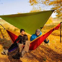 Acheter 🤩 Ticket to the Moon King Size Hamac, bleu/turquoise 🎁 -Meubles de camping Soldes ticket to the moon king size hammock burgundy dark yellow 4 1