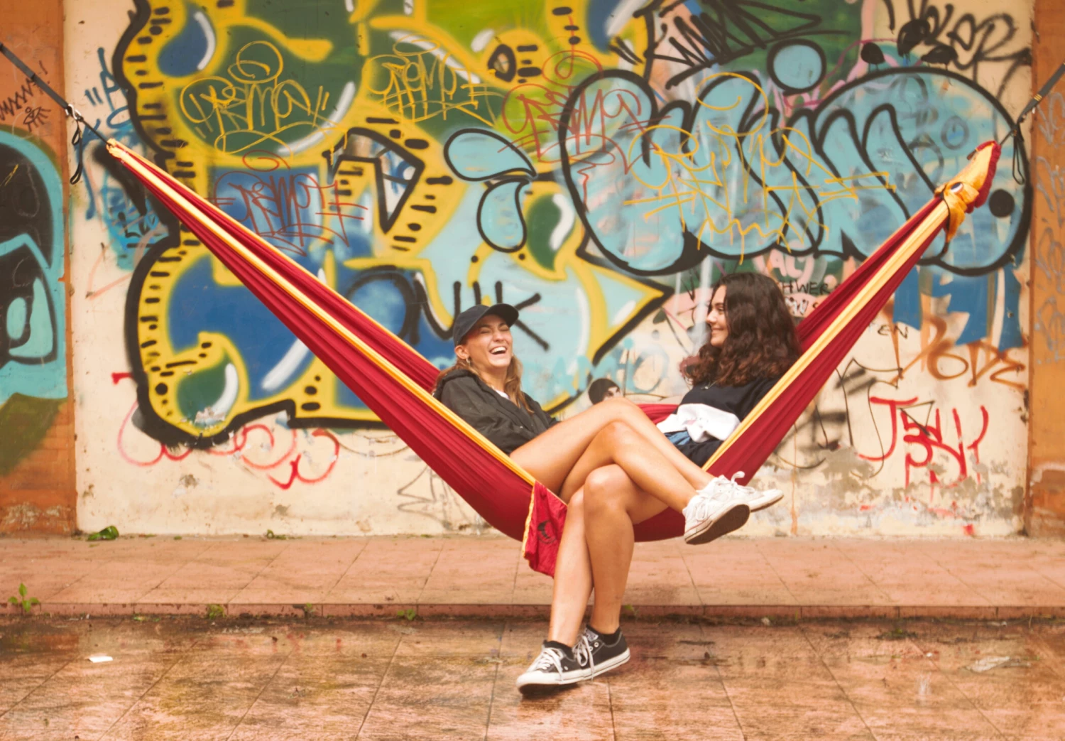 Coupon ❤️ Ticket to the Moon King Size Hamac, marron/beige 🥰 6 Coupon ❤️ Ticket to the Moon King Size Hamac, marron/beige 🥰 – Image 6