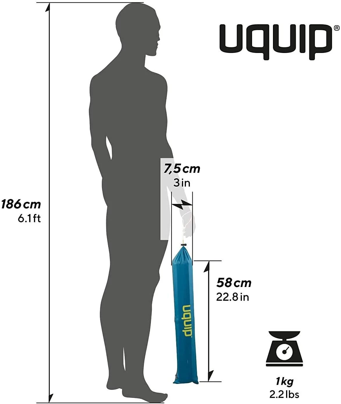 Budget ✔️ Uquip Liberty Table pliante, gris 😉 3 Budget ✔️ Uquip Liberty Table pliante, gris 😉 – Image 3