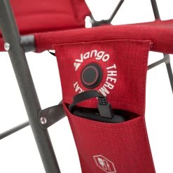 Budget 🔥 Vango Radiate DLX Chaise, rouge 🌟 -Meubles de camping Soldes vango radiate dlx chair heather red 5